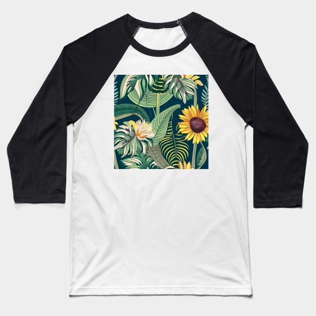 Vintage botanical art Baseball T-Shirt by IOANNISSKEVAS